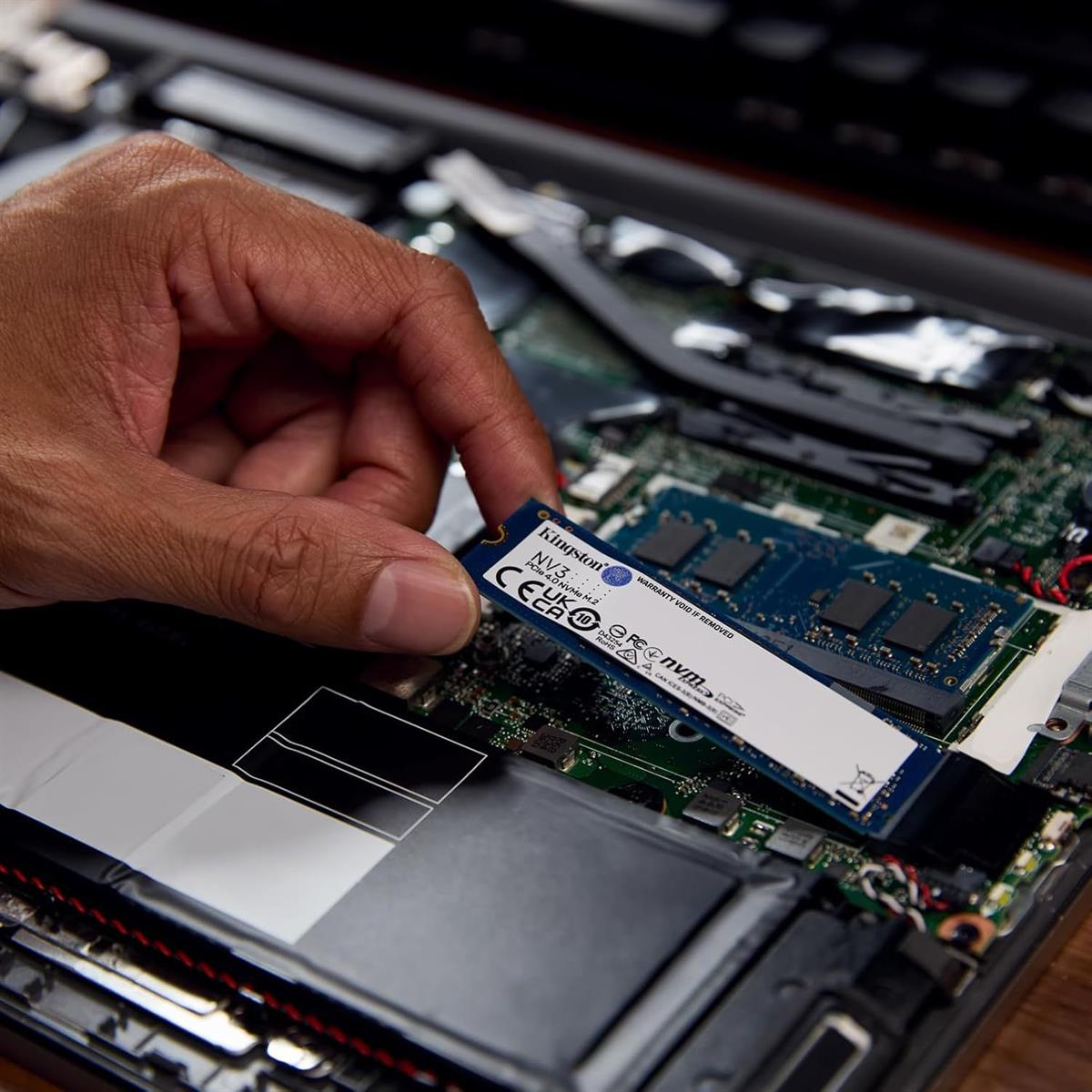 Kingston M.2 NVME SSD NV3 1TB PCIe 4.0 Gen 4x4 Kingston M.2 NVME SSD NV3 1TB PCIe 4.0 Gen 4x4
